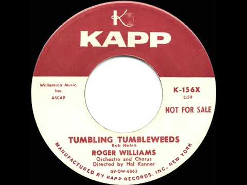1956 Roger Williams - Tumbling Tumbleweeds