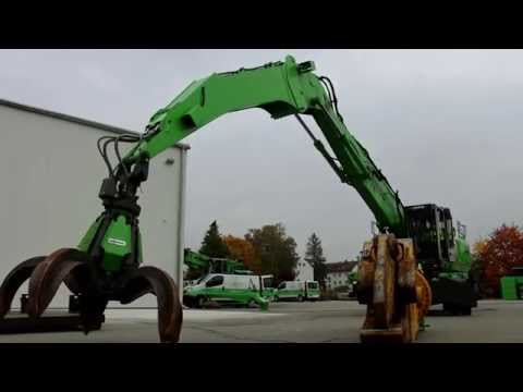 SENNEBOGEN 830 Material Handler Vario Tool - Quick change system for attachments