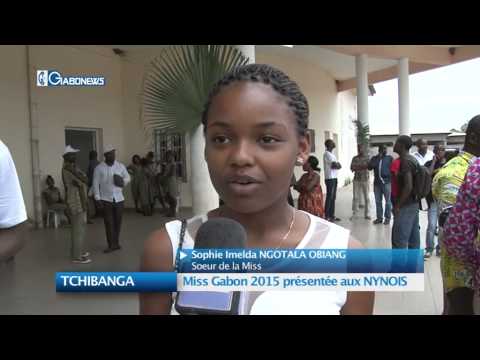 TCHIBANGA : Miss Gabon 2015 présentée aux NYNOIS