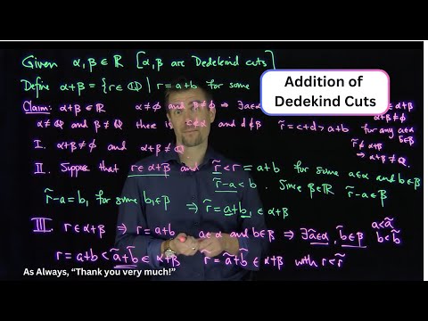 Addition of Dedekind Cuts