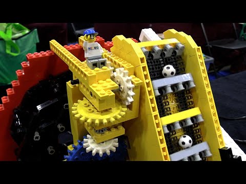 LEGO Great Ball Contraption at BrickFair Chantilly 2024