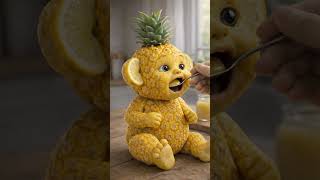 Cute Fruit Babies Eating Fruit | Oddly Satisfying AI