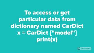 Python Dictionaries - tccicomputercoaching.com