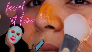 AT HOME GLOW FACIAL / RELAXING NIGHT TIME SKINCARE