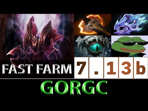 Gorgc [Spectre] Battle Fury Best Fast Farm ► Dota 2 7.13b