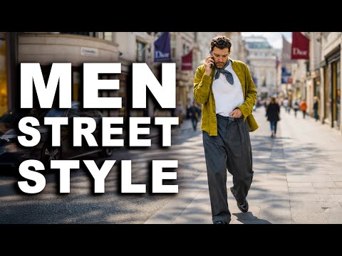 London Bond Street Men’s Street Style | Winter Fashion 2025 – Stylish Menswear in Daylight