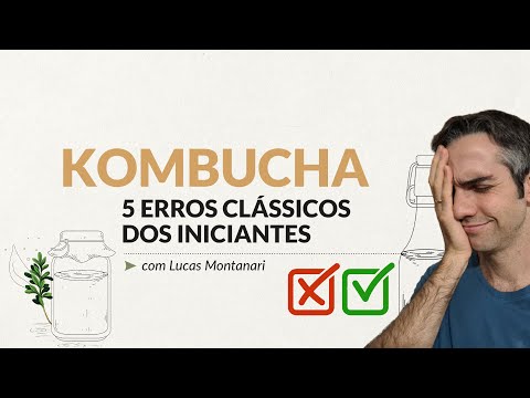 Os 5 principais erros dos produtores de kombucha