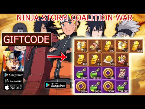 Ninja Storm Coalition War & All Codes | 7 Giftcodes Ninja Storm Coalition War - How to Redeem Code
