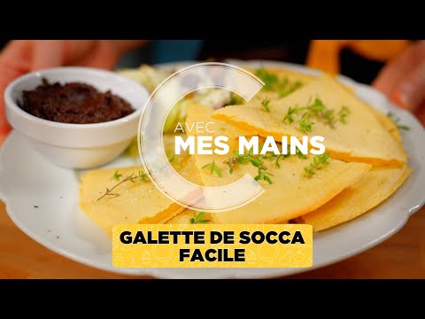 Galette de socca facile