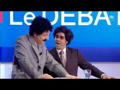Gad Elmaleh et Jamel Debbouze Le débat des primaires