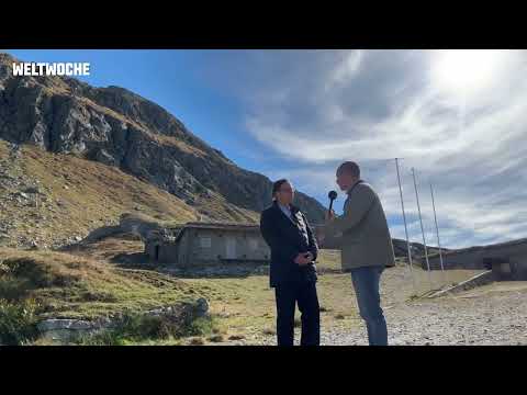 Milestones: Prof. Mörgeli over the Gotthard Pass, symbol of Swiss independence