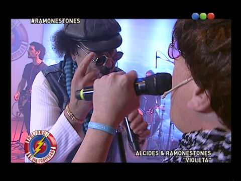 Los Ramonestones con Alcides- "violeta" - Peligro Sin Codificar