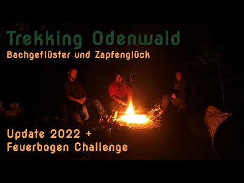 Trekking Odenwald - Zurück im Camp Bachgeflüster und Zapfenglück | Teil 1/2 | Juni 2022