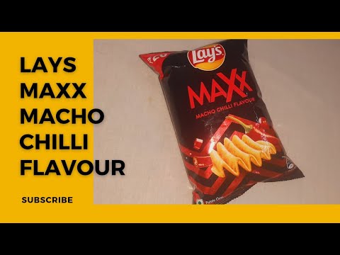 LAYS MAXX MACHO CHILLI FLAVOUR REVIEW ||#asmr ||#lays ||#masala ||@Myselfcapital