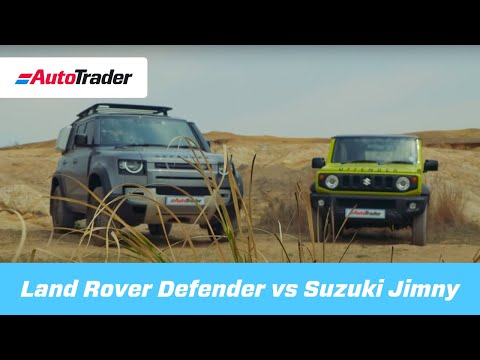 Offroad Challenge -  Land Rover Defender vs Suzuki Jimny