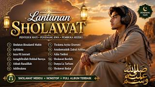 Download lagu 🎧 LANTUNAN SHOLAWAT MERDU PENYEJUK HATI 🌿 Full Album Sholawat Terbaik | Penenang Jiwa mp3