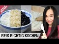 Reis Richtig Kochen Im Topf Und Reiskocher Reissorten 100 000 Abonnenten Special