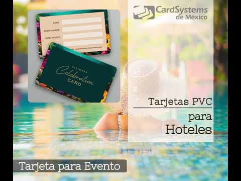 Tarjetas PVC para #Hoteles
