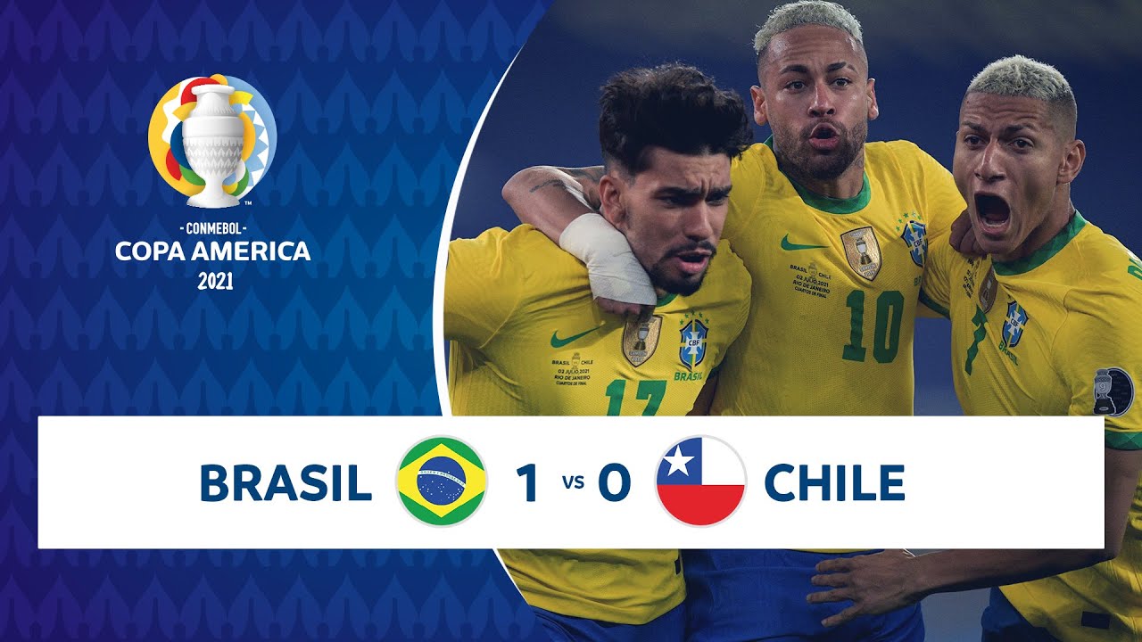HIGHLIGHTS BRASIL 1 - 0 CHILE | COPA AMÉRICA 2021 | 02-07-21