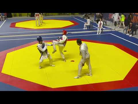 Korea open2023   Taekwondo men under54kg semifinal korea🔵vs Chinese taipei🔴