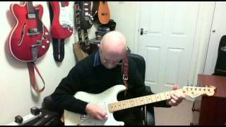 Geronimo - The Shadows - cover by Old Guitar Monkey