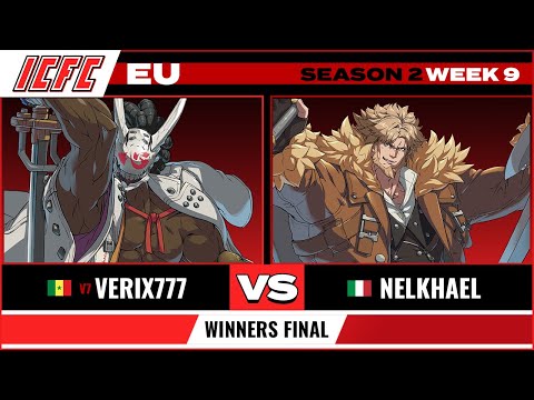 Verix777 (Nagoriyuki) vs. Nelkhael (Leo) Winners Final - ICFC EU GGST Season 2 Week 8