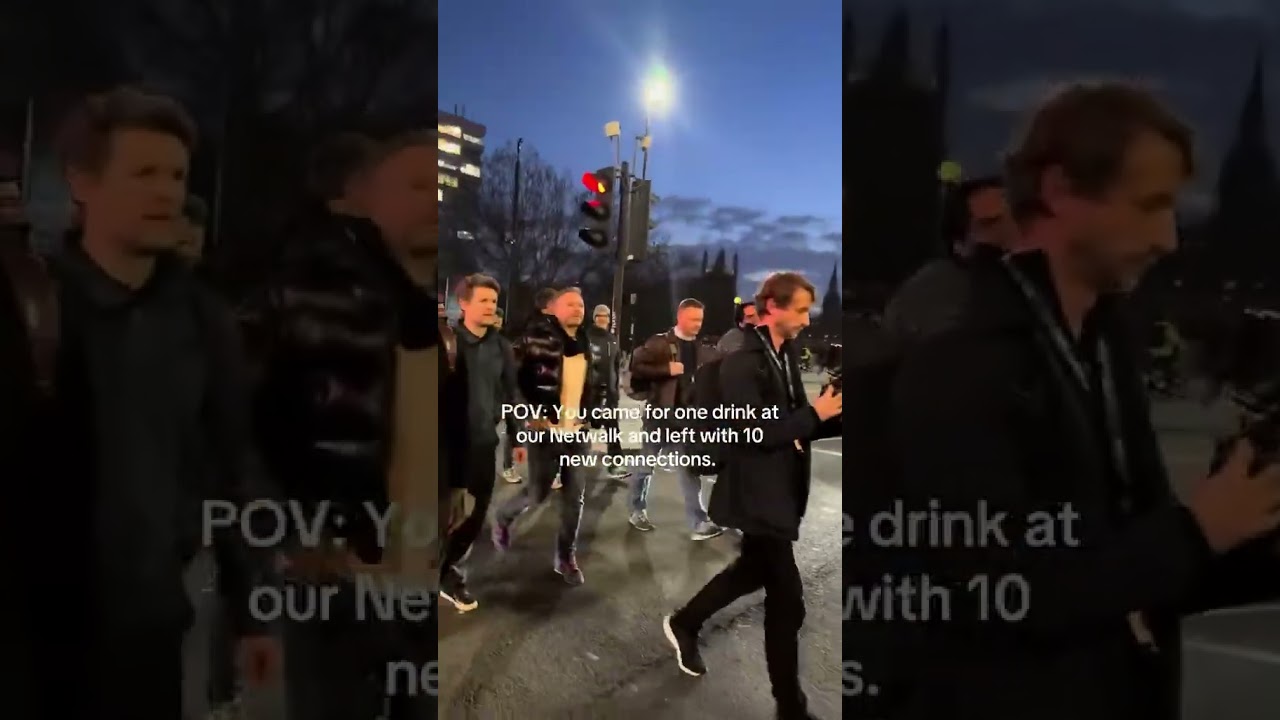 POV: You came for one drink at our netwalk… and left with 10 new connections.