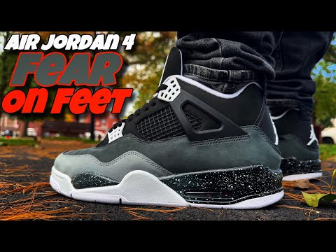 Air Jordan 4 FEAR - On Feet (2024)
