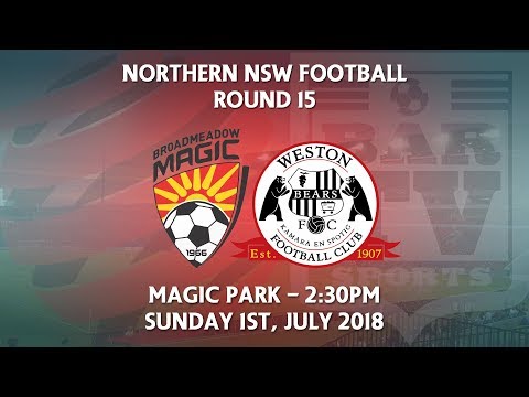 2018 NNSWF NPL Round 15 - Broadmeadow Magic FC v Weston Workers Bears FC