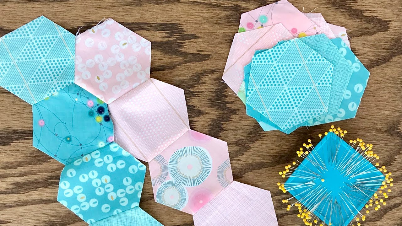 How to Sew Hexagons by Machine