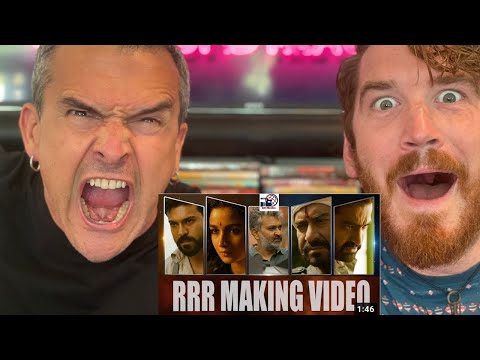 Roar Of RRR REACTION!! | RRR Making | Jr NTR, Ram Charan, Ajay Devgn, Alia Bhatt