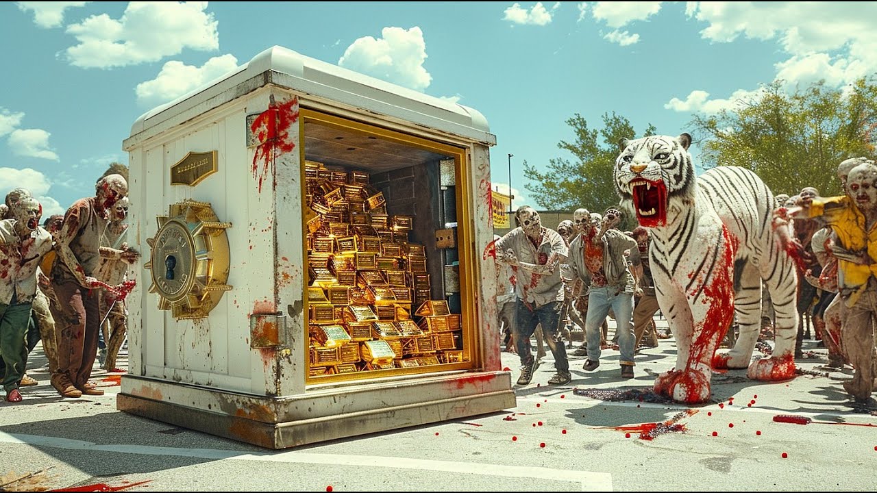 No fim do mundo a MAIOR FORTUNA de todas está no COFRE cercado por ZUMBIS INTELIGENTES e seus TIGRES