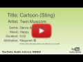 Cartoon Sting Twin Musicom Dance Electronic Happy YouTube Audio Library BGM