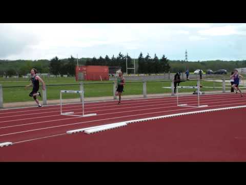Fouad Ben Saad aux 400m haies - Interclubs N2B - Nemours 5 mai 2012