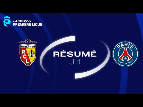 J1 :  RC Lens – Paris Saint-Germain (1-1), le résumé