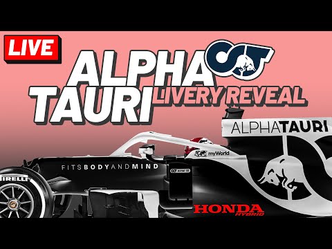 LIVE: Alpha Tauri AT02 Livery Reveal Watchalong