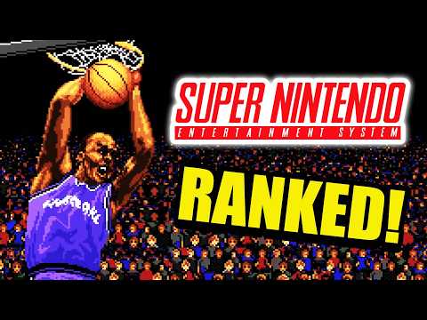 Super Nintendo Basketball Games RANKED! 🏀 From Slam Dunk to NBA Jam 🏀