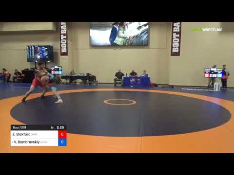 2018 Marine Corps US Open/Senior Men's Greco-Roman 82 Con 8 #2 - Zackery Bickford (Unat) Vs. Vlady