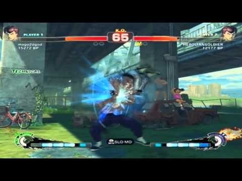Super Street Fighter 4 Mago,Mago2dgod (Fei Long) vs Heboliansol (Fei Long)