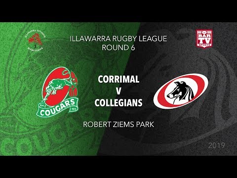 2019 Illawarra Rugby League - Round 6 - Corrimal v Collegians