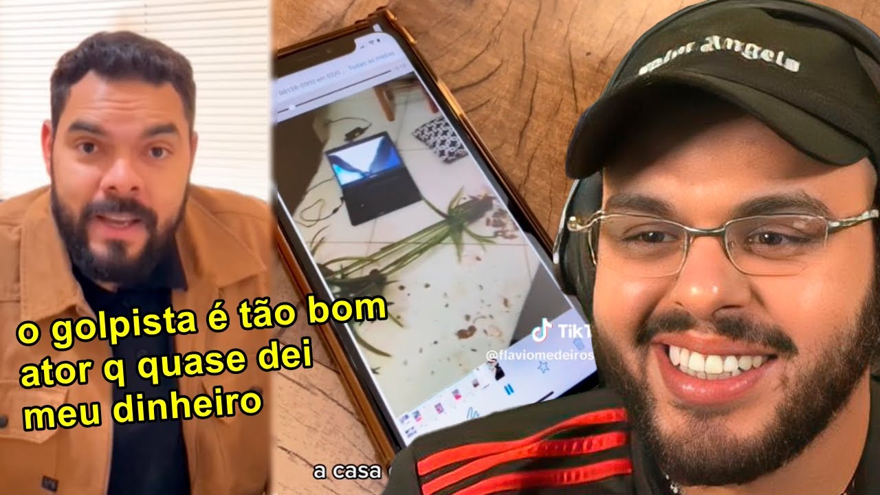 ELE QUASE CAIU NO GOLPE DA NOVINHA DO FACEBOOK - Maicon react