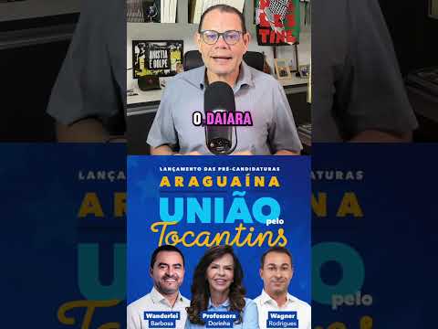 Evento de Dorinha em Araguaína com Wanderlei e Wagner no mesmo palanque