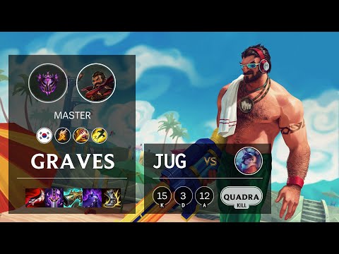 Graves Jungle vs Nunu & Willump - KR Master Patch 10.24