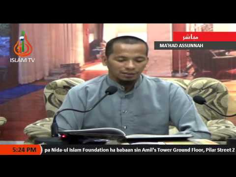 Pagpuasa 1 - Sheikh Alkasabi Sakiral (Tausug)