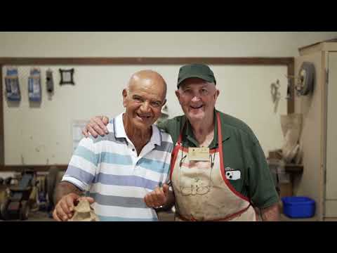 Watch — Blokes, banter and building better mental health with the Men's Shed — ABC News