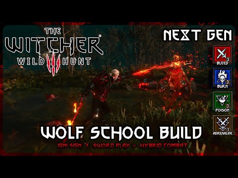 Ultimate Wolf Gear Build – PERFECT Sword & Igni Synergy | The Witcher 3 (Next Gen)