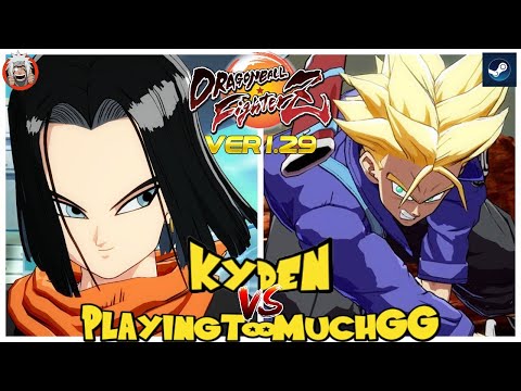 DBFZ Kyden vs PlayingTooMuchGG - Crazy fights - Ver 1.29
