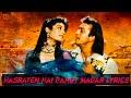 Hasratein Hain Bahut Magar Lyrics Aatish 1994 Karisma Kapoor Atul Agnihotri 90s Best Song