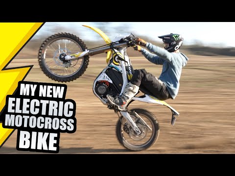 MY NEW ELECTRIC MOTOCROSS BIKE IS UNREAL!