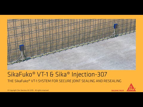 SikaFuko VT-1 and Sika Injection-307